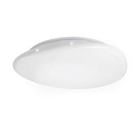 EGLO connect.z Plafonnier LED connecté Sileras-Z, lampe de plafond ZigBee, luminaire ciel étoilé contrôlable par appli et commande vocale, blanc chaud - froid, RGB, dimmable, Ø 43 cm