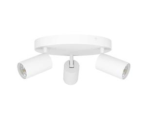 Eglo connect.z rail spot LED connecté Telimbela-Z, barre de 3 spots, lampe | de plafond blanche, plafonnier contrôlable par application et commande vocale Alexa, blanc chaud - froid, RVB, dimmable