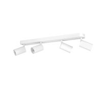 Eglo Rail spots LED connecté Telimbela-Z, 4 spots, appli & commande vocale, blanc chaud-froid, RVB
