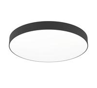 Eglo connect.z Smart-Home LED plafonnier Gallizzi-Z, Ø 69 cm, ZigBee, mat, contrôle via app et Alexa, blanc chaud-froid, RGB, dimmable, lampe plafond noire
