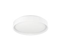 Eglo connect.z Smart Home LED plafonnier Massignano-Z, ZigBee + Matter, contrôle app et vocal Alexa, lampe de plafond, blanc chaud-froid, RGB, dimmable, blanc, Ø 40 cm