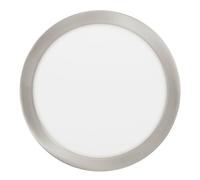 Eglo Spot LED encastrable salle de bains Fueva-Z extra-plat Ø 216 mm ZigBee dimmable IP44 nickel-mat