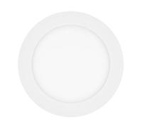 Eglo connect.z Spot LED encastrable pour salle de bains Fueva-Z, extra-plat, Ø 165 mm, lampe encastrée ZigBee, contrôlable par appli et commande vocale, blanc chaud - froid, dimmable, blanc, IP44