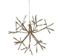 Eglo Décoration LED Noël extérieure, suspension dorée, guirlande lumineuse