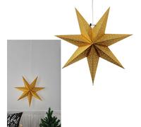Eglo Étoile de Noël Suspendue en Papier Or 54 cm max. 25W E14