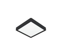 Eglo FUEVA 5 Aufbauleuchte, 210x210mm, 17W, 2000 lm, 3000K, schwarz (900644)