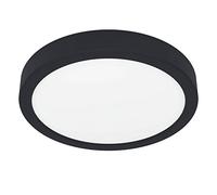 Eglo FUEVA 5 Aufbauleuchte, rund, Durchmesser 210mm, 3000K, 17W, schwarz/weiß (900653)