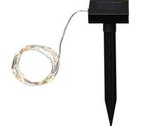 EGLO Guirlande LED solaire extérieur, déco lumineuse pour balcon et jardin