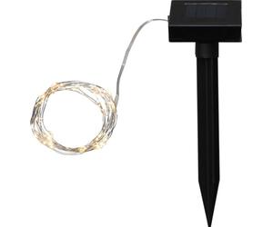 EGLO Guirlande LED solaire extérieur, déco lumineuse pour balcon et jardin