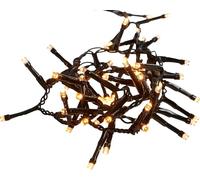 EGLO Guirlande lumineuse extérieure dorée blanc chaud, éclairage de Noël