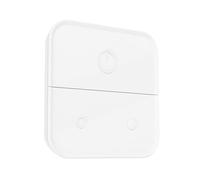 EGLO Interrupteur mural Connect.z pour luminaires Smart Home, interrupteur mural ZigBee, interrupteur sans fil pour variateur et réglage de la température de couleur, support mural magnétique