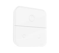 EGLO Interrupteur mural Connect.z pour luminaires Smart Home, interrupteur mural ZigBee, interrupteur sans fil pour variateur et réglage de la température de couleur, support mural magnétique