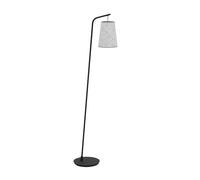 Eglo Lampadaire Alsager, luminaire intérieur à pied, lampe de salon en