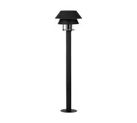 Eglo Lampadaire extérieur LED Chiappera, lampe de jardin sur pied, borne