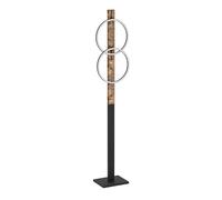 Eglo Lampadaire LED Boyal, luminaire intérieur à pied avec 2 cercles