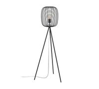 Eglo Lampadaire trépied Rinroe, lampe de salon sur pied, luminaire
