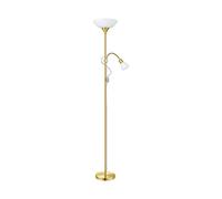 Lampadaire UP 2 1 ampoule laiton mat Multicolore