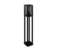 Eglo Lampdaire extérieur solaire Alamonte 3, lampe sur pied, éclairage
