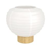 Eglo Lampe de chevet Summerhill, luminaire pour table style japonais, déco