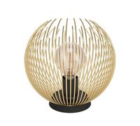 Eglo Lampe de table VENEZUELA 900168 – E27, métal doré et noir