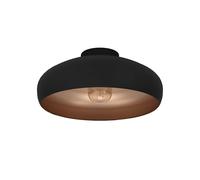 Eglo Plafonnier MOGANO E27 60W Noir et cuivre Acier H.17 x Ø40 cm 94547