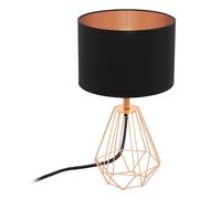 Eglo CARLTON 2 Lampe de table, E14, 95787,
