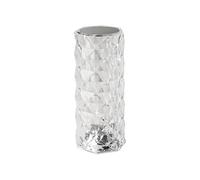 EGLO Lampe de table LED sans fil Lucignano, luminaire intérieur à poser | effet cristal, changement de couleur RGB, plastique transparent, tactile, rechargeable USB