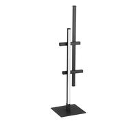 Eglo Lampe de table LED Trepiliano, luminaire pour chevet forme bâton | design métal noir, lumière blanc chaud, hauteur 47 cm