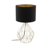 EGLO Lampe de table Pedregal 1, lampe vintage à une flamme, style