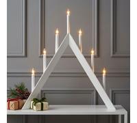 Eglo Lampe De Table Photophore En Bois Noël XMAS LED Blanc H 64,5 cm