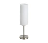 Eglo Lampe de table TROY 3, lampadaire à flamme, lampe de chevet en acier