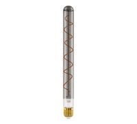 Eglo Lampe LED E27 à intensité variable, ampoule Edison vintage spirale, forme de tige, fumé, 4 watts (équivalent à 7 watts), 50 lumens, blanc chaud, 1700 K, T30, Ø 3 cm
