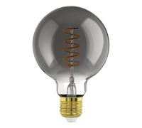Eglo Lampe LED E27 dimmable, filament vintage spirale, ampoule Edison