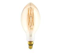 Eglo Lampe LED E27 dimmable très grande taille, ampoule ambrée Big Size