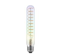 Eglo Lampe LED E27 dimmable, tube filament vintage spirale, ampoule Edison