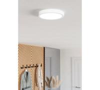 Eglo Lampe LED Smart Plafonnier Blanc Ø22cm IP44 11,2W RGBTW ZigBee