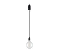 Déco de Noël à suspendre extérieure VIGNANELLO IP44 LED 1X0,06W en matière synthétique noir D125mm