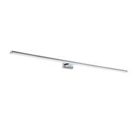 Eglo Applique murale LED Pandella 1 – pour salle de bains, IP44, 120 cm, chrome/blanc, blanc neutre