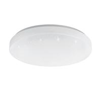 Eglo Plafonnier LED connecté Totari-Z Ø38cm ZigBee ciel étoilé appli/voix dimmable blanc chaud-froid
