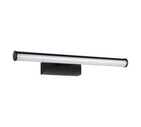 Eglo LED Applique miroir Vadumi, lampe salle de bain, plastique noir et blanc, lumière blanc neutre, IP44, L 40 cm