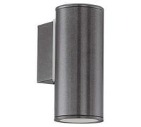 Eglo LED Applique murale extérieure Riga, lampe murale 1 flamme en acier