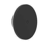 EGLO Valgiano Applique Murale LED avec Support magnétique, Spot Mural sans Fil Tactile à intensité Variable, Rechargeable par USB, Rond, Plastique Noir, Blanc Chaud - Blanc Froid, IP44, Ø 15 cm