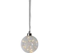 EGLO LED boule de Noël intérieure, boule en verre lumineuse à suspendre