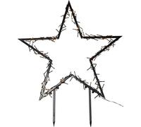 Eglo LED décoration avec piquet de terre Spiky, déco Noël lumineuse, étoile