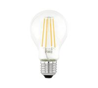 Eglo Ampoule Led E27 Jour et Nuit - Ampoule Classique avec Capteur - Lampe Led avec Veilleuse - 6 W (Équivalent à 60 W) - 806 Lm - E27 Led Blanc Chaud 3000 K - Ampoule Led A60 - Diamètre : 6 cm