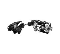 Eglo LED guirlande lumineuse extérieure, 9 lampes, matériau : plastique