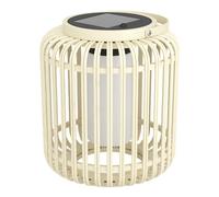 Eglo LED Lampe de table solaire Marliano, éclairage extérieur pour jardin et terrasse, déco rotin balcon, luminaire d'extérieur boho, IP44