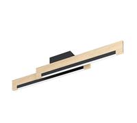 Eglo LED Plafonnier Camacho, lampe de plafond 2 flammes dimmable, éclairage