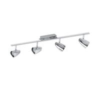 EGLO LED Plafonnier Corbera, projecteur de plafond, acier, plastique