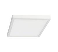 Eglo LED Plafonnier extérieur Argolis 2, éclairage d'extérieur pour mur et plafond, luminaire en métal et plastique blanc, blanc chaud, IP44, 28,5 cm